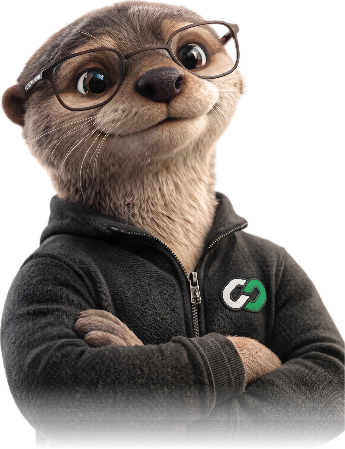 Otto the Otter, our mascot